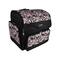 Everything Mary Brown Floral Deluxe Collapsible Rolling Craft Bag